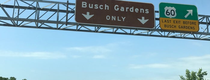 Busch Gardens Preferred Parking Lot is one of williamsburg favorites.