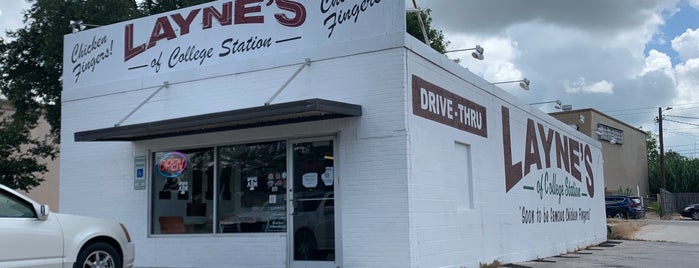 Layne's Chicken Tenders is one of Places to Eat in College Station.