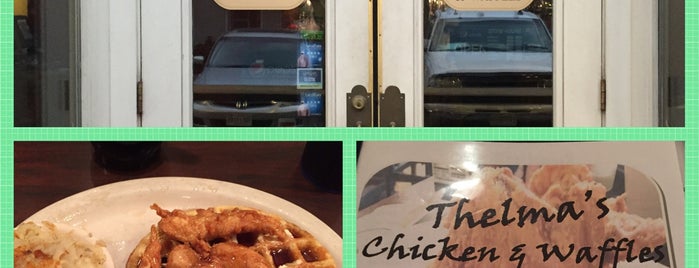 Thelma's Chicken & Waffles is one of NYC to Nashville Roadtrip.