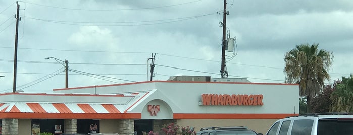 Whataburger is one of Lena's.