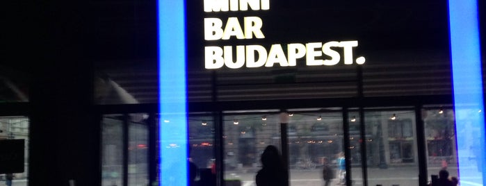 MINI BAR BUDAPEST. is one of "Ide el kell menni" lista.
