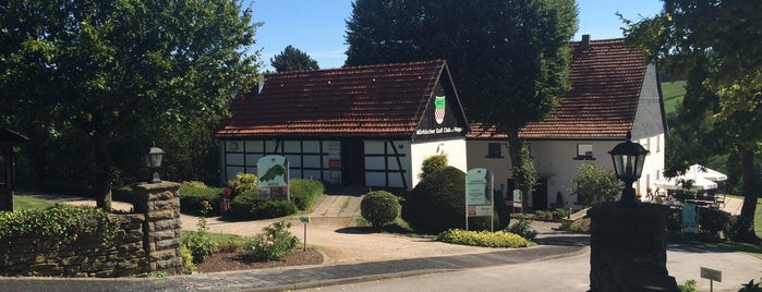 Märkischer Golf Club e.V. Hagen Tiefendorf is one of สถานที่ที่ JRA ถูกใจ.