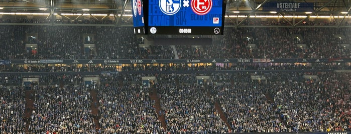 Veltins Arena is one of Bundesliga Fußballstadien 2011/2012.