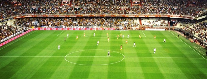 Camp de Mestalla is one of Salud y Deporte.