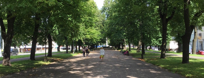 Tõnismäe park is one of Great Outdoors in Tallinn.