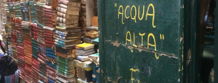 Libreria Acqua Alta is one of Venezia.