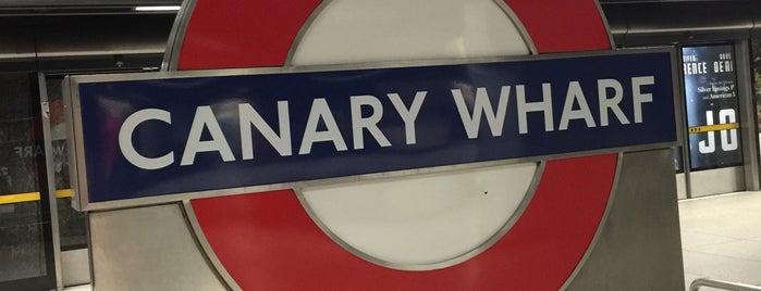 Canary Wharf London Underground Station is one of Thames Crossings.