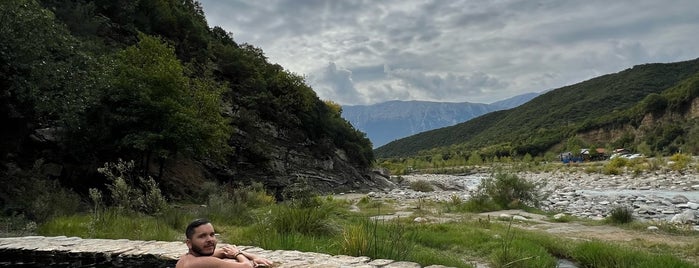 Bënja hot springs is one of Albania.