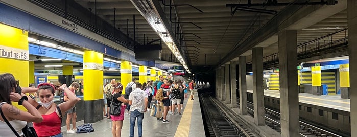 Metro Tiburtina (MB) is one of metro.