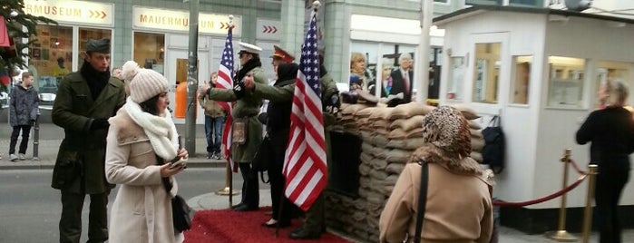 Checkpoint Charlie is one of BERLIN.