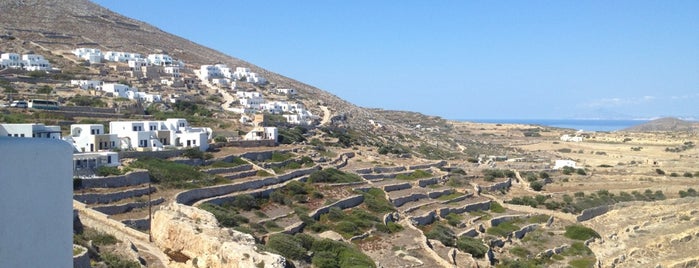 Chora Folegandros is one of Spots with a View.