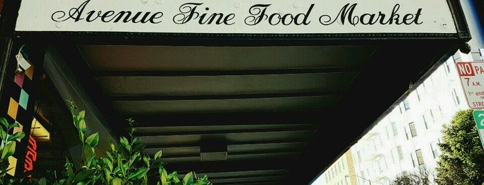 Avenue Fine Food Market is one of San Francisco.