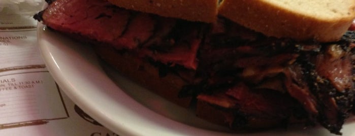 Katz's Delicatessen is one of vega.