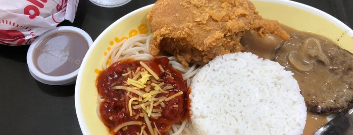Jollibee is one of I want to eat, drink and be merry....