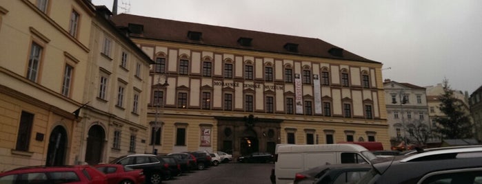 Moravské zemské muzeum is one of Lieux sauvegardés par Filip.