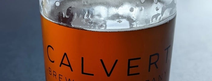 Calvert Brewing Company is one of สถานที่ที่บันทึกไว้ของ Jeff.