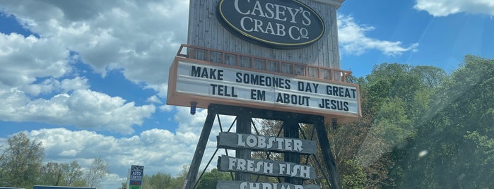 Casey's Crab Company is one of Faux home places.