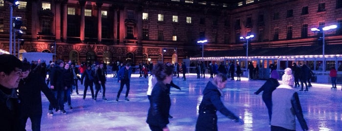 SKATE at Somerset House is one of 1000 Things To Do in London (pt 1).