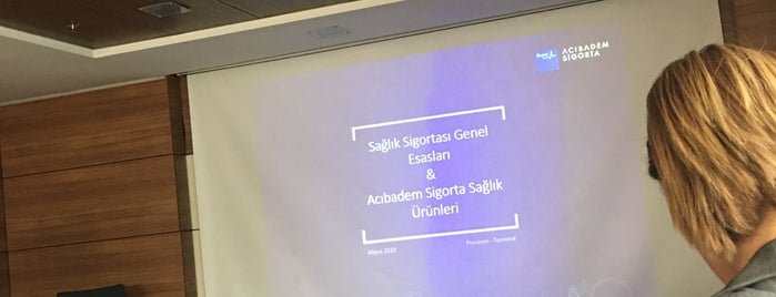 Acıbadem Sigorta Genel Müdürlük is one of Tülin'in Beğendiği Mekanlar.