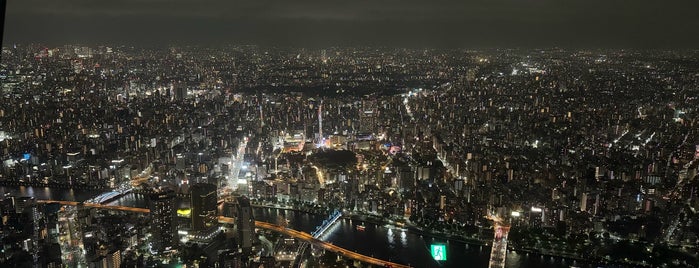 Tokyo Skytree Tembo Deck is one of 思い出の場所.
