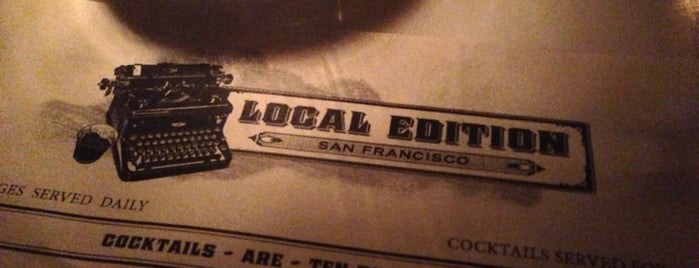 Local Edition is one of SF baby!.