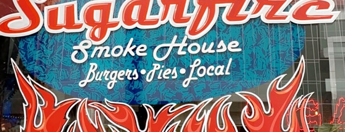 Sugarfire Smoke House is one of Tempat yang Disukai Kaz.