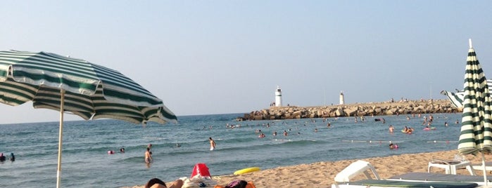 Direnc's Beach is one of Kurtuluş'un Beğendiği Mekanlar.