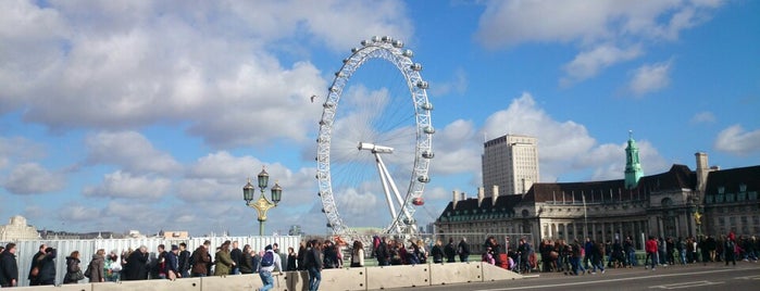 The London Eye is one of Guide to London, United Kingdom.