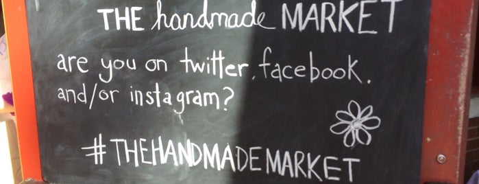 The Handmade Market is one of สถานที่ที่ Eric ถูกใจ.