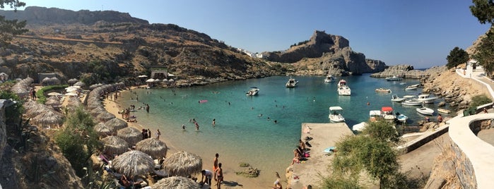 Saint Paul's Bay is one of Lindos.