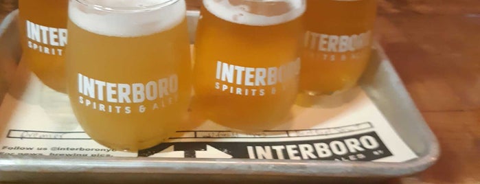 Interboro Spirits and Ales is one of Brooklyn.