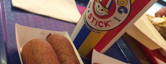 Hot Dog on a Stick is one of Fast Food.