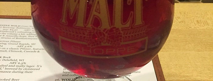 The Malt Shoppe is one of Drinks.