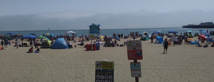 Santa Cruz Main Beach is one of Lugares favoritos de George.