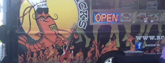 Rockin' Rick's Food Truck is one of Dallas Food Trucks.