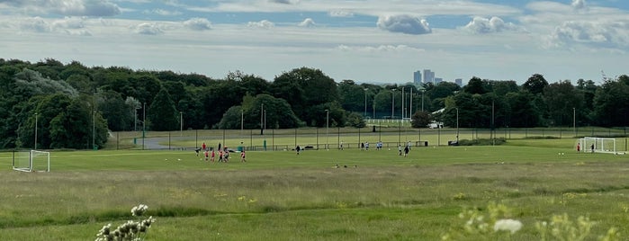 Leeds University Sports Grounds is one of driving lessons leeds.