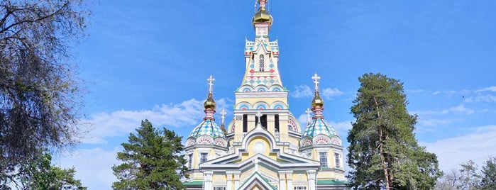 Вознесенский собор / The Ascension Cathedral is one of Almaty must visit places.