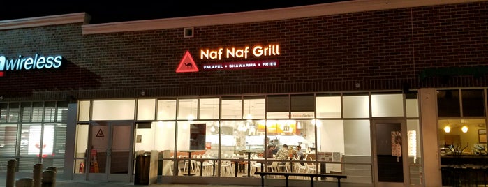 Naf Naf Grill is one of Closed Venues.