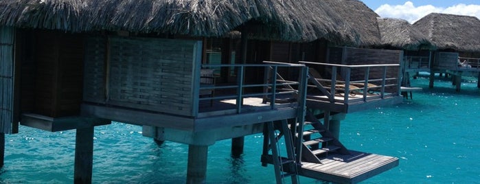 Four Seasons Resort Bora Bora is one of Best Hotels of 2014.