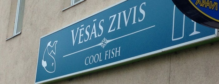 Vēsās Zivis (Cool Fish) is one of Galina 님이 저장한 장소.