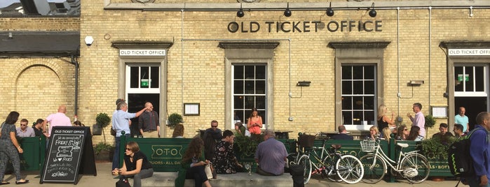 Old Ticket Office is one of Pubs - Cambridgeshire.