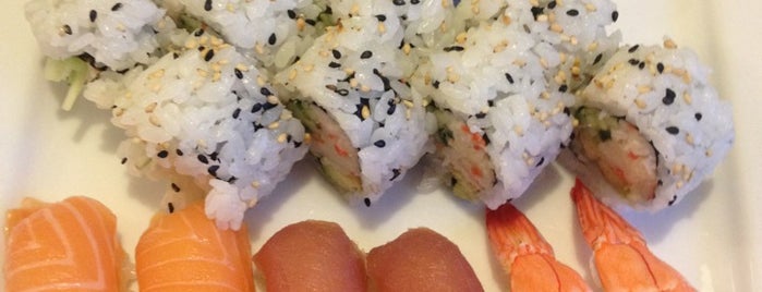 Nikko Sushi is one of สถานที่ที่ Risa ถูกใจ.
