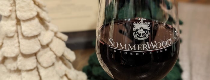 Summerwood Winery is one of Paso Robles.