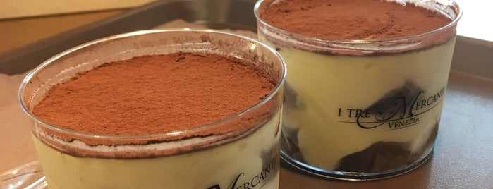 I Tre Mercanti is one of The 15 Best Places for Tiramisu in Venice.