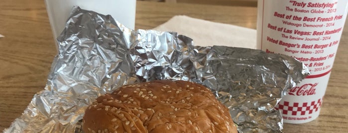 Five Guys is one of Top picks for Burger Joints.