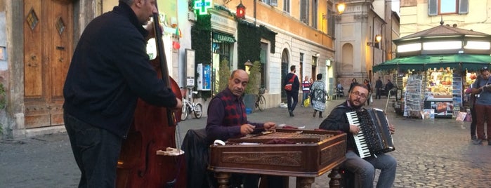 Piazza di Santa Maria in Trastevere is one of Rome.