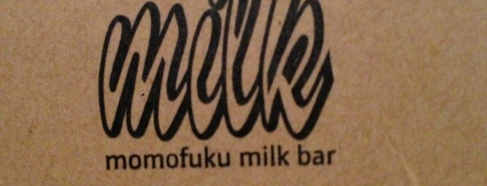 Momofuku Milk Bar is one of Favorite places.