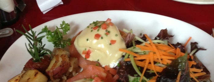 Cafe Henri - LIC is one of Eggs Benedict.
