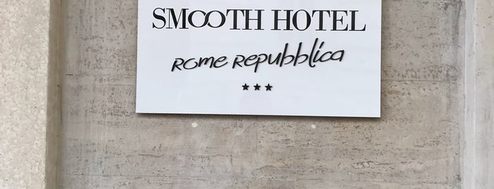 Smooth Hotel Rome Repubblica is one of Rom 2018.