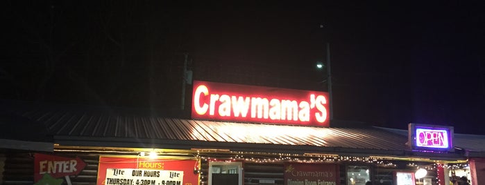 Crawmama's is one of Huntsville Restaurants.